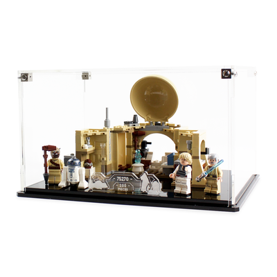 Display Case for LEGO® Star Wars™ Obi-Wan's Hut (75270)