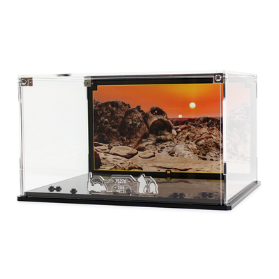 Display Case for LEGO® Star Wars™ Obi-Wan's Hut (75270)