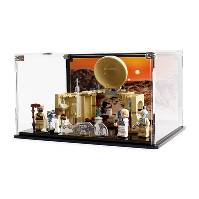 Display Case for LEGO® Star Wars™ Obi-Wan's Hut (75270)