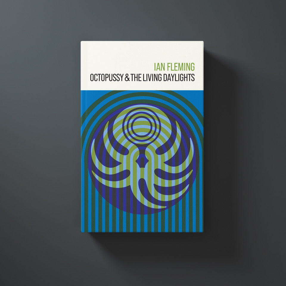 James Bond Octopussy and The Living Daylights Hardback Book - By Ian Fleming