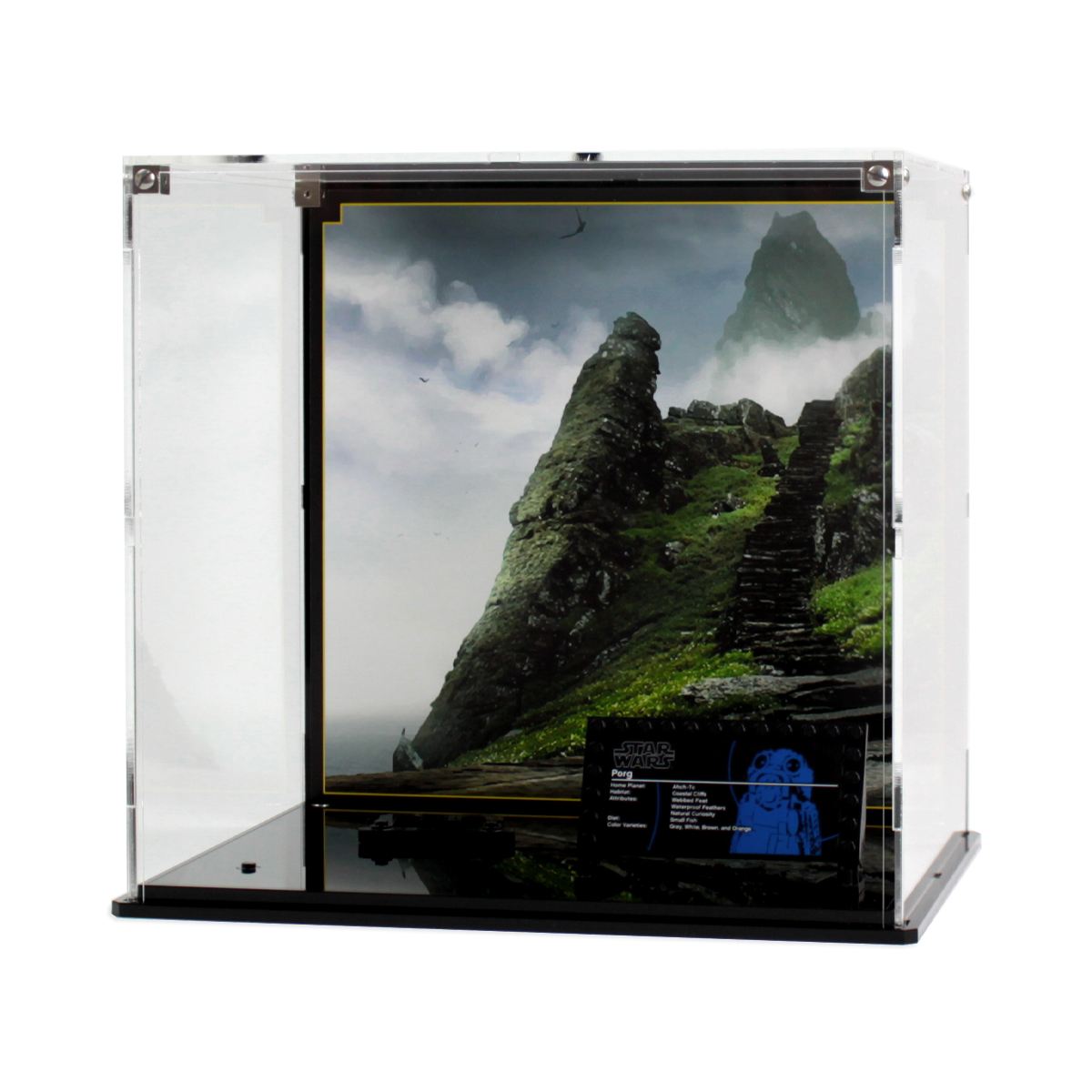 Display Case for LEGO® Star Wars™ Porg (75230)
