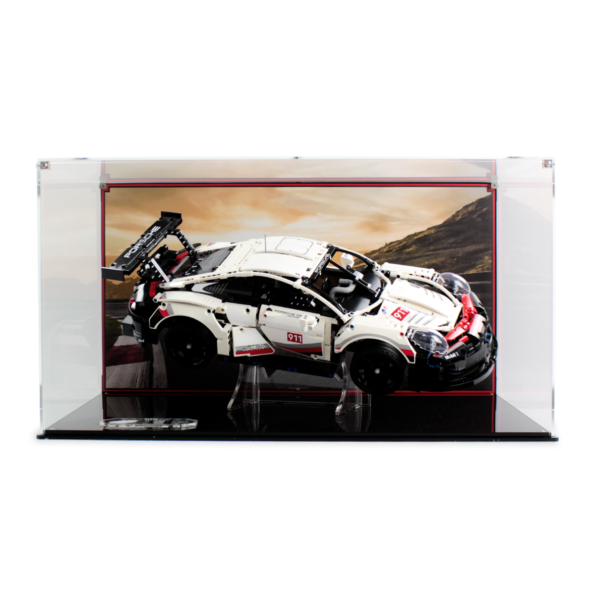 Display Case for LEGO® Technic: Porsche 911 RSR (42096)