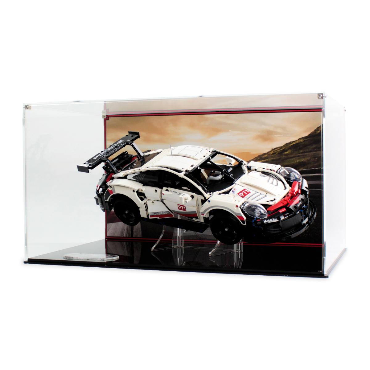 Display Case for LEGO® Technic: Porsche 911 RSR (42096)