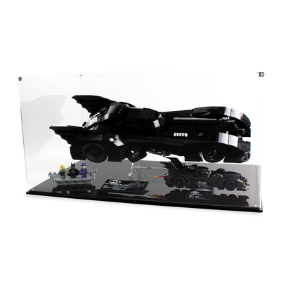 Dual Display Case for LEGO® DC: Batmobile (76139) and Batmobile (40433)