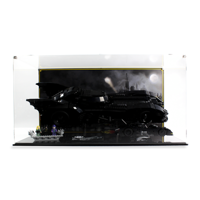 Dual Display Case for LEGO® DC: Batmobile (76139) and Batmobile (40433)
