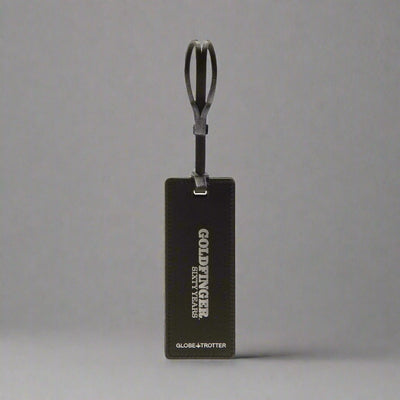 James Bond Number Plate Bag Charm Set - Goldfinger Edition - By Globe-Trotter