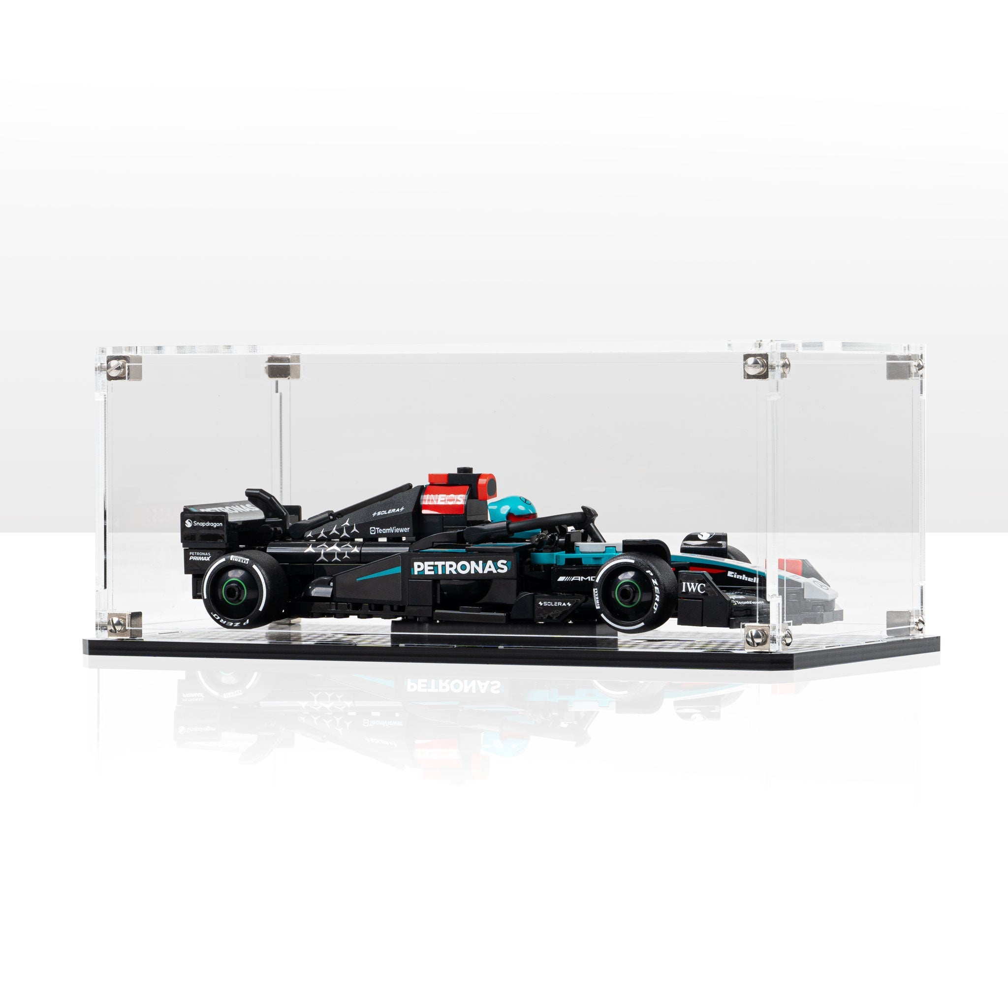 Wall Mountable Display Case for LEGO® Speed Champions: Formula 1 Range