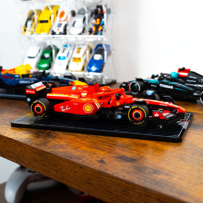 Wall Mountable Display Stand for LEGO® Speed Champions: Formula 1 Range