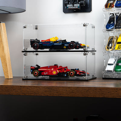 Wall Mountable Display Case for LEGO® Speed Champions: Formula 1 Range