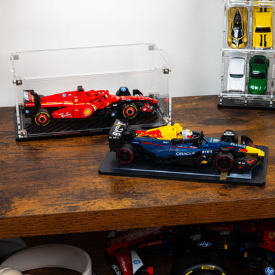 Wall Mountable Display Stand for LEGO® Speed Champions: Formula 1 Range