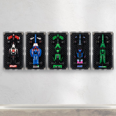Wall Mountable Display Case for LEGO® Speed Champions: Formula 1 Range