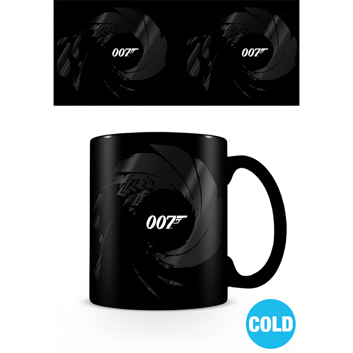 James Bond 007 Gun Barrel Heat Change Mug