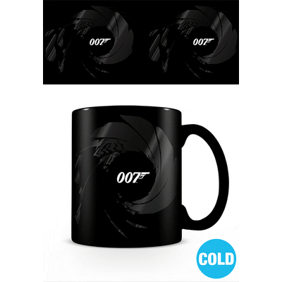 James Bond 007 Gun Barrel Heat Change Mug