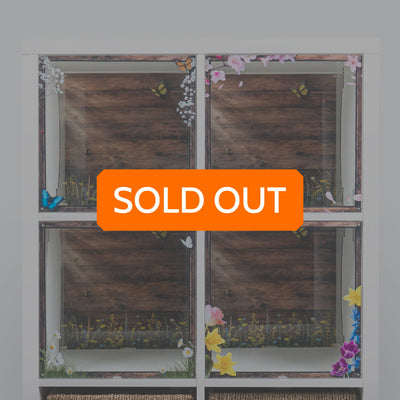 Decorative Spring Window Display Solution for IKEA® KALLAX