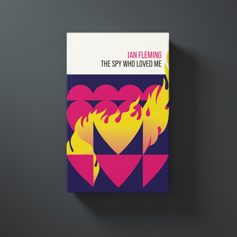 James Bond The Spy Who Loved Me Hardback Book - By Ian Fleming