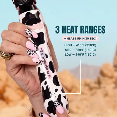 Beachwaver®B1.25 Wavy West - Black