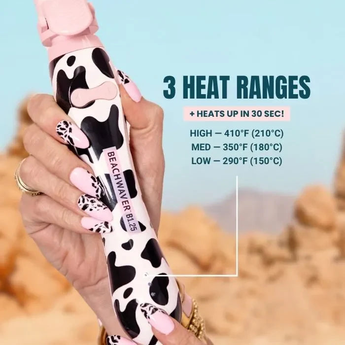 Beachwaver®B1.25 Wavy West - Pink