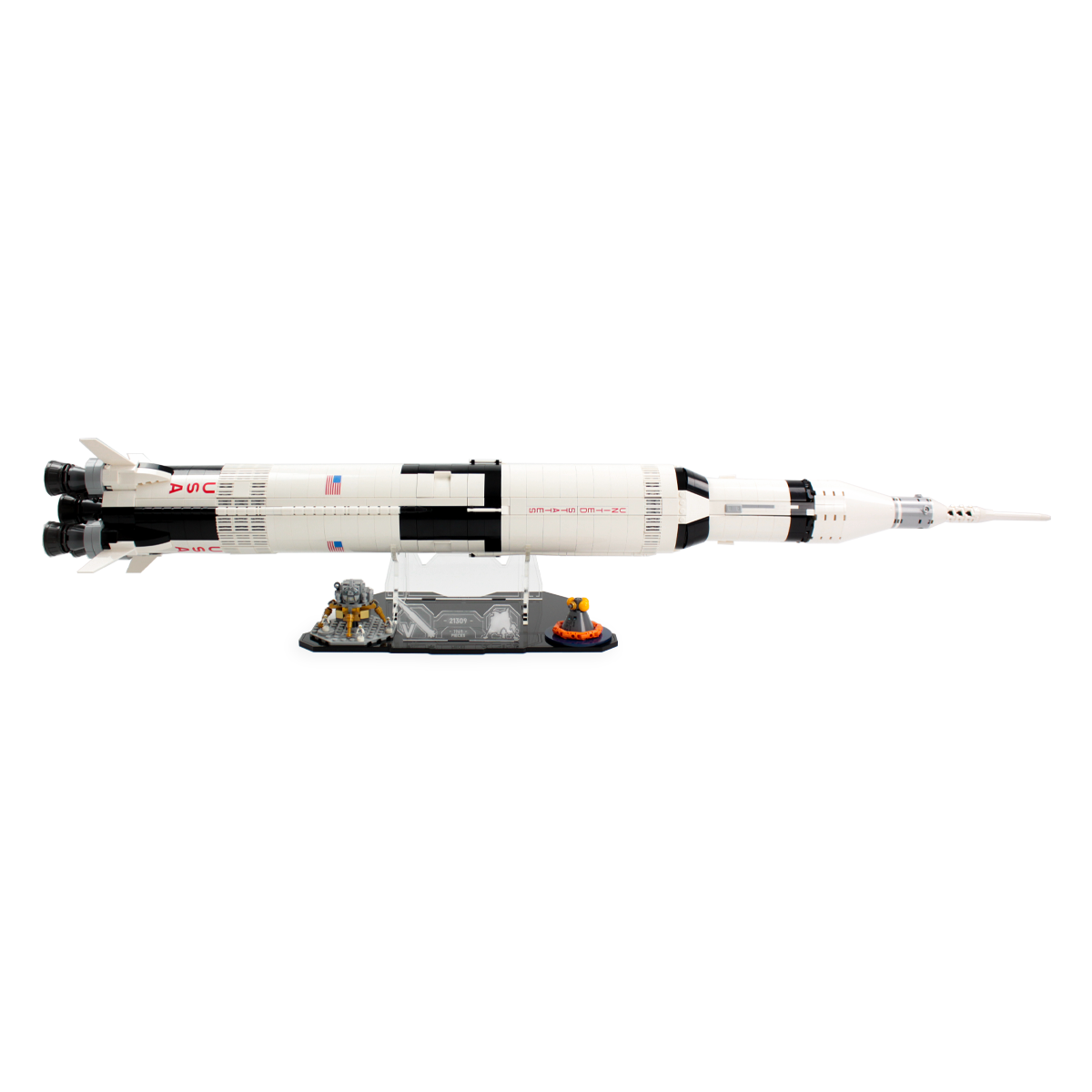 Display Stand for LEGO® Ideas: NASA Apollo Saturn V (21309)