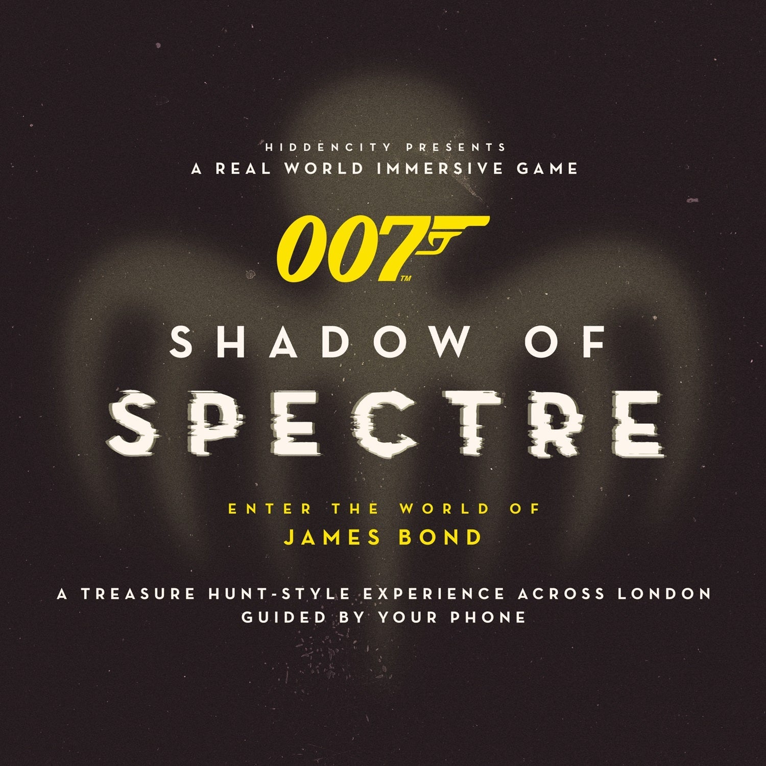 Shadow of SPECTRE Immersive Game Experience - London e-Gift Voucher - By HiddenCity