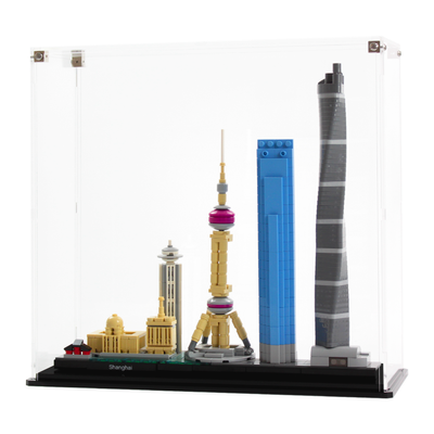 Display Case for LEGO® Architecture: Shanghai Skyline (21039)