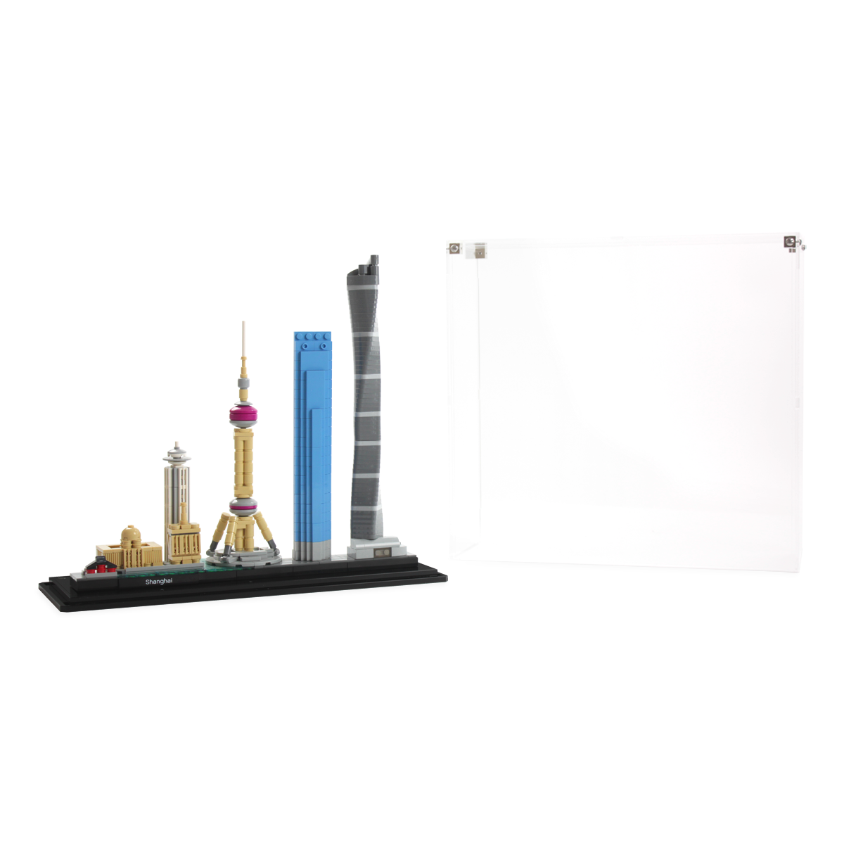 Display Case for LEGO® Architecture: Shanghai Skyline (21039)