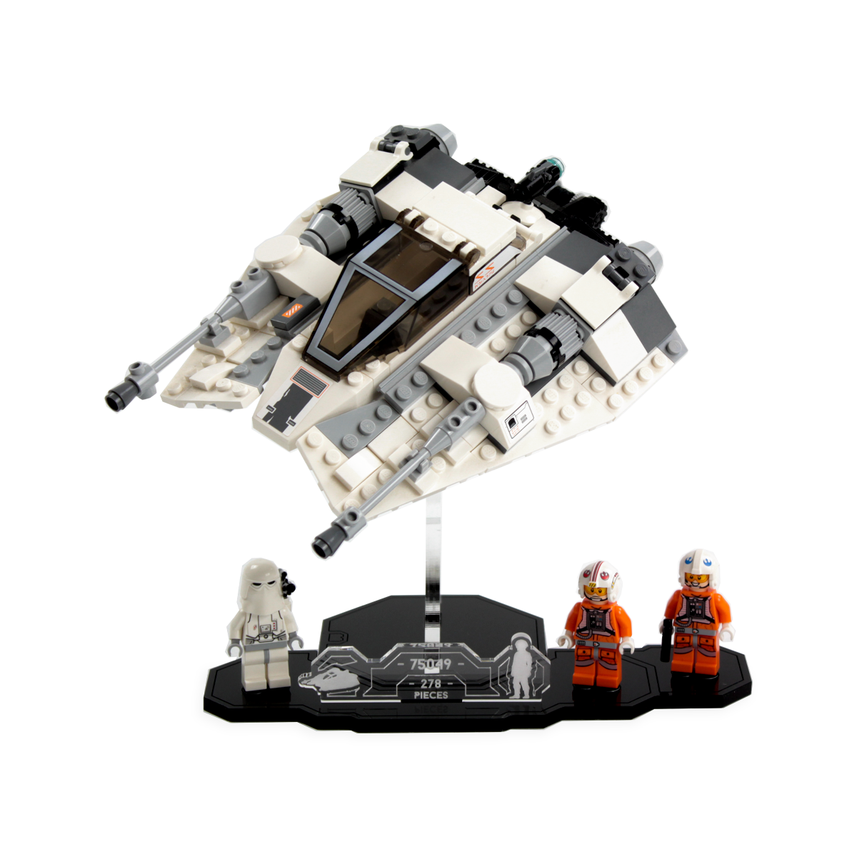 Display Stand for LEGO® Star Wars™ Snowspeeder (75049)