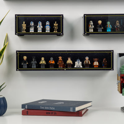 Wall Mountable Display Case for LEGO® Minifigures