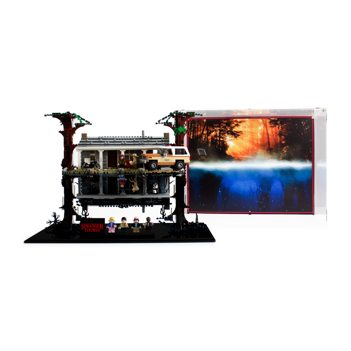 Display Case for LEGO® Stranger Things: The Upside Down (75810)