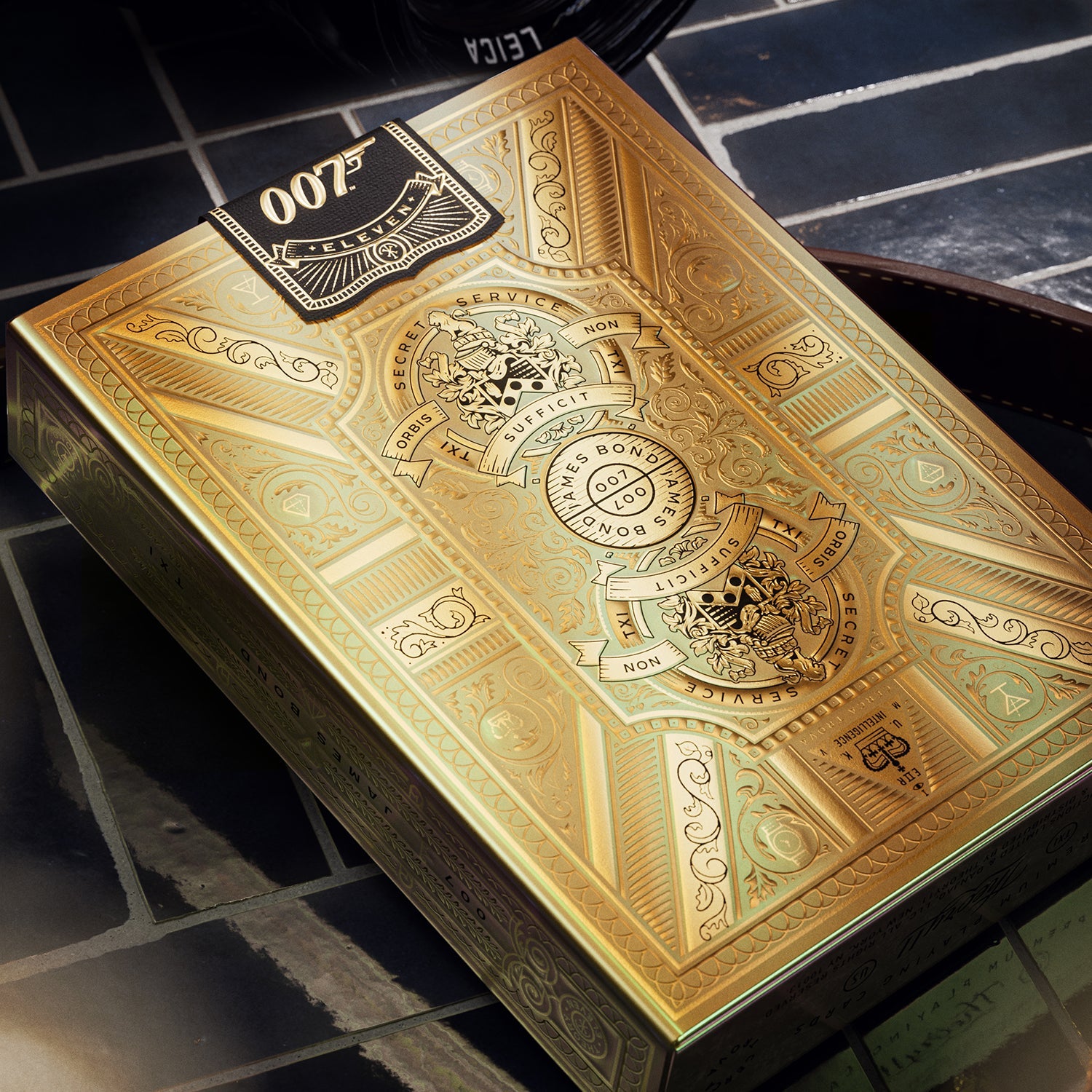 James Bond Secret Pen & Card Box Set - Gold Edition - By theory11