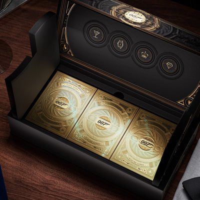 James Bond Secret Pen & Card Box Set - Gold Edition - By theory11