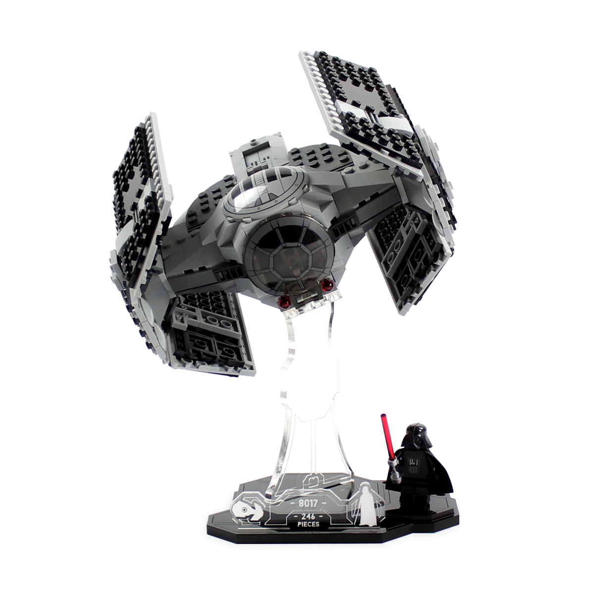 Display Stand for LEGO® Star Wars™ Darth Vader's TIE Fighter (8017)