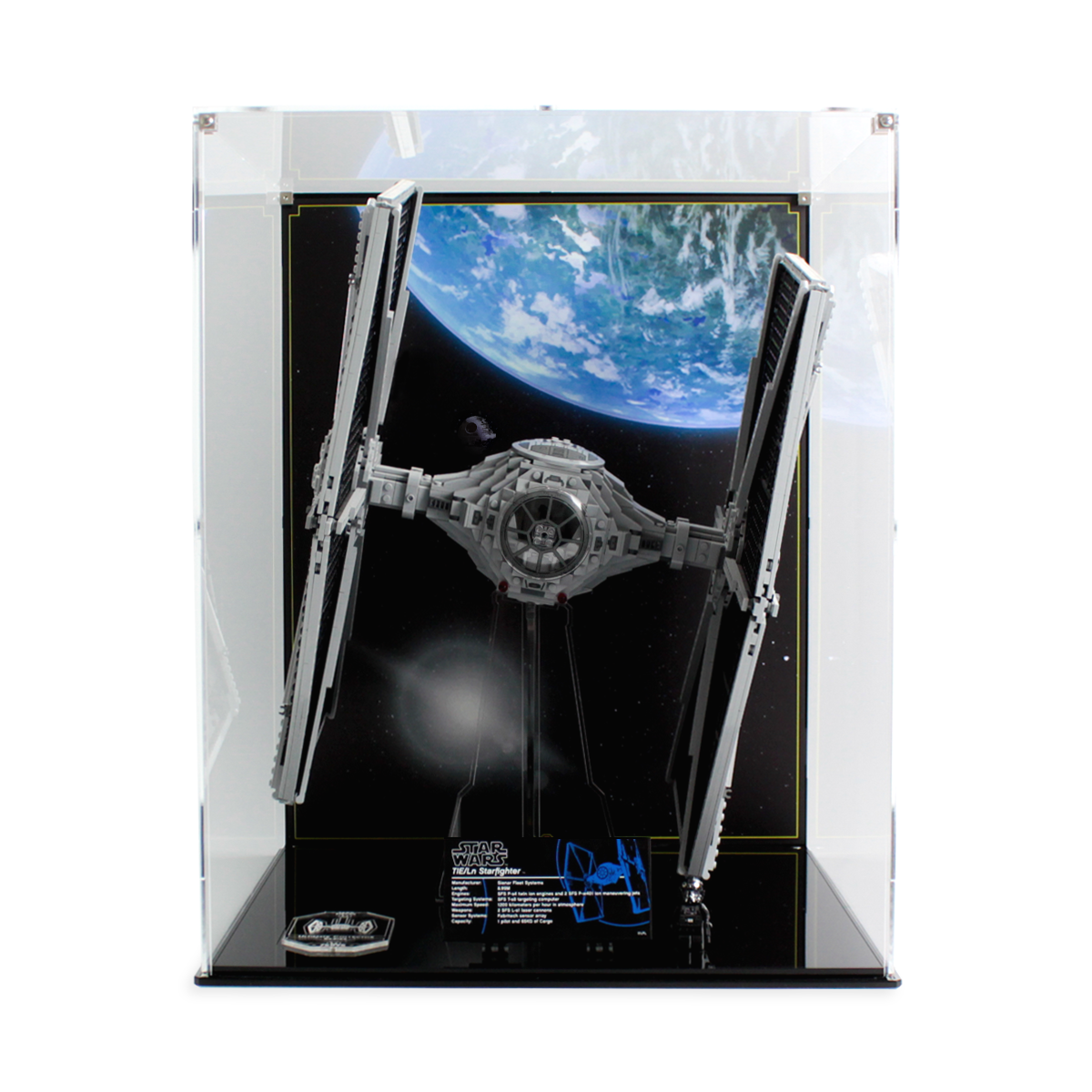 Display Case for LEGO® Star Wars™ UCS TIE Fighter (75095)
