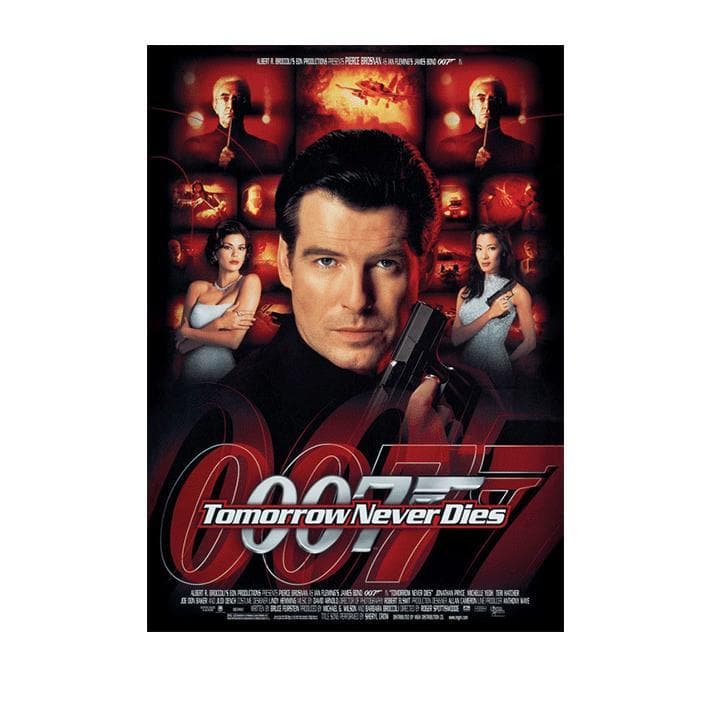 James Bond Tomorrow Never Dies Postcard