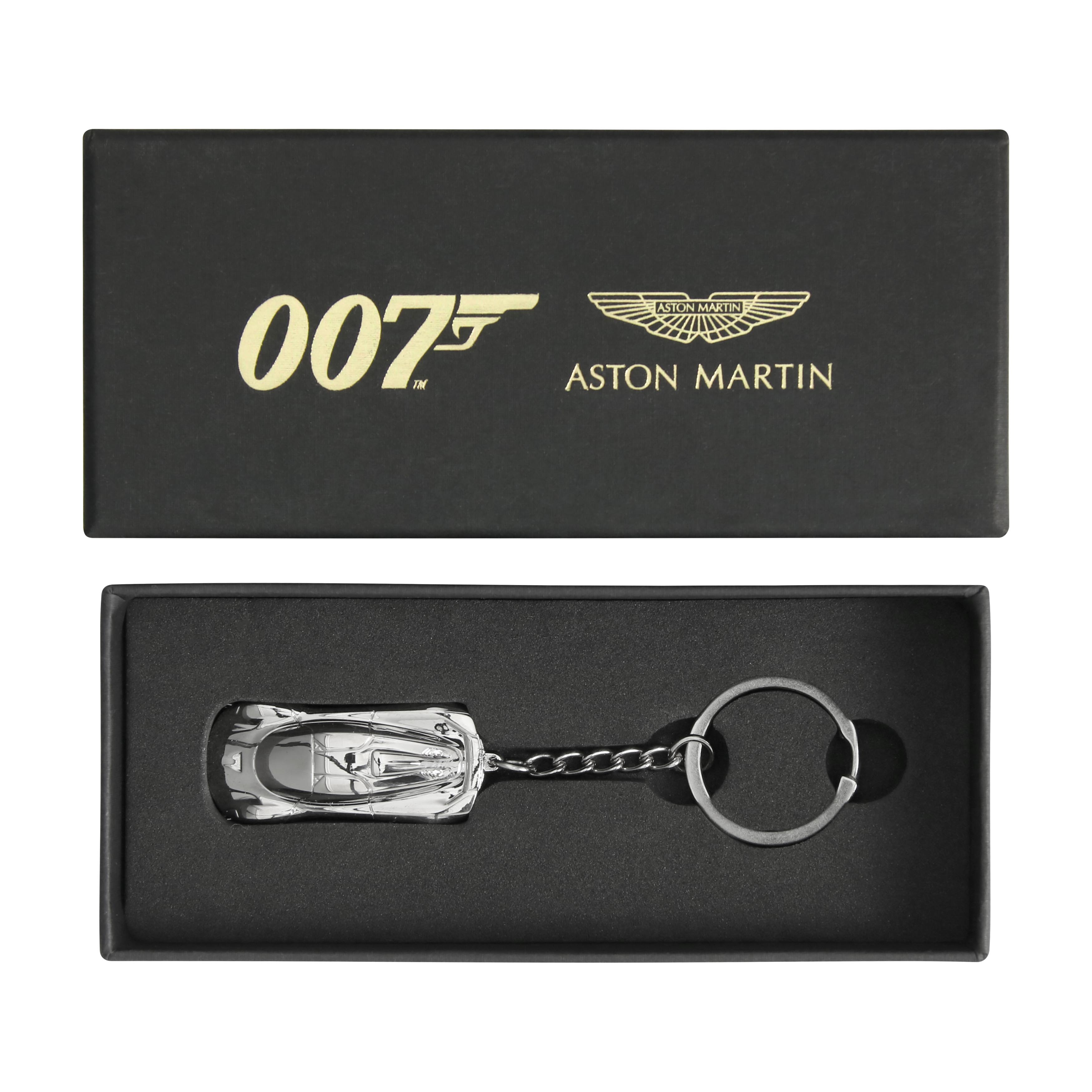 James Bond Aston Martin Valhalla Car Keyring - No Time To Die Edition