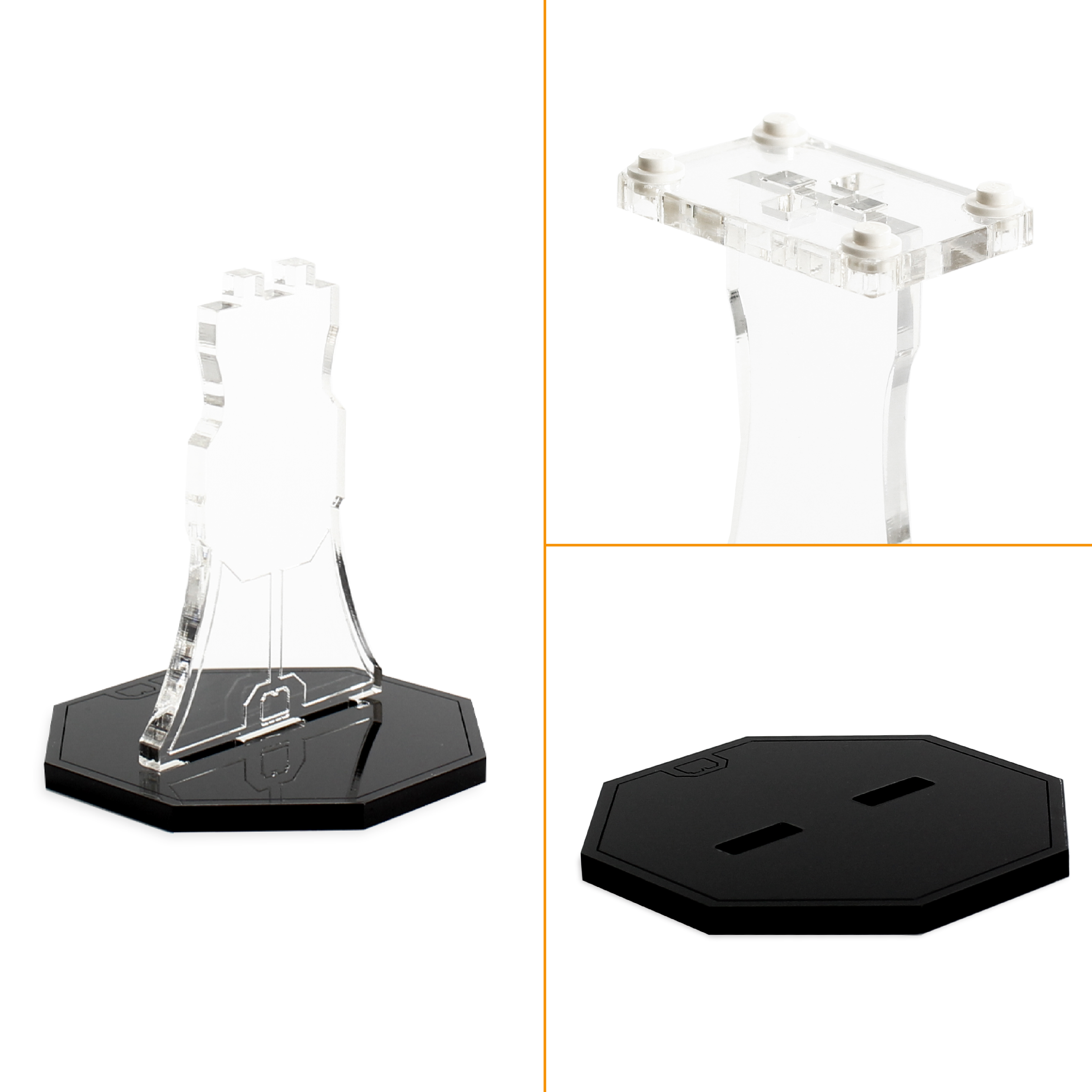 Vario Display Stand for LEGO® Vehicles (Medium/Horizontal)