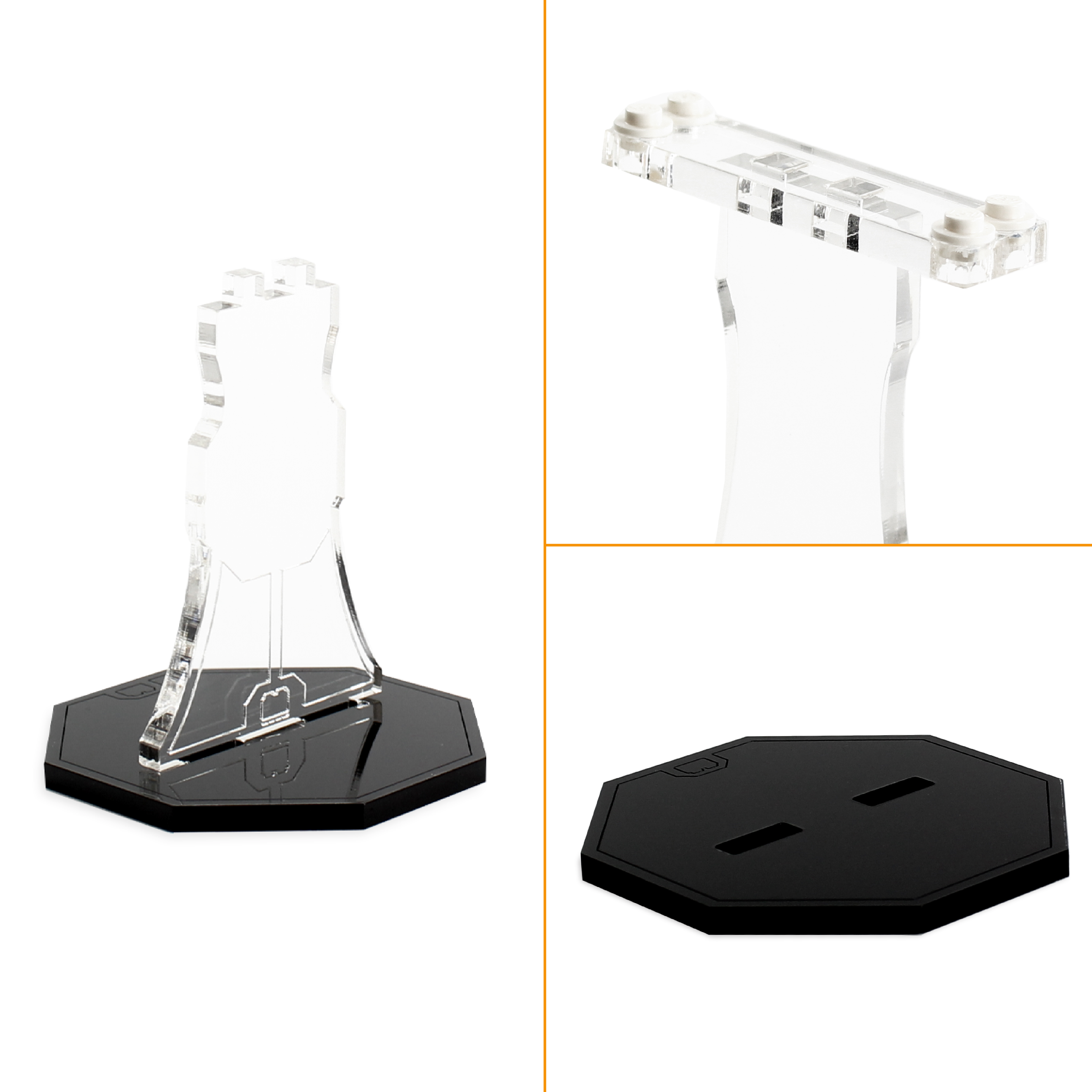 Vario Display Stand for LEGO® Vehicles (Medium/Horizontal)