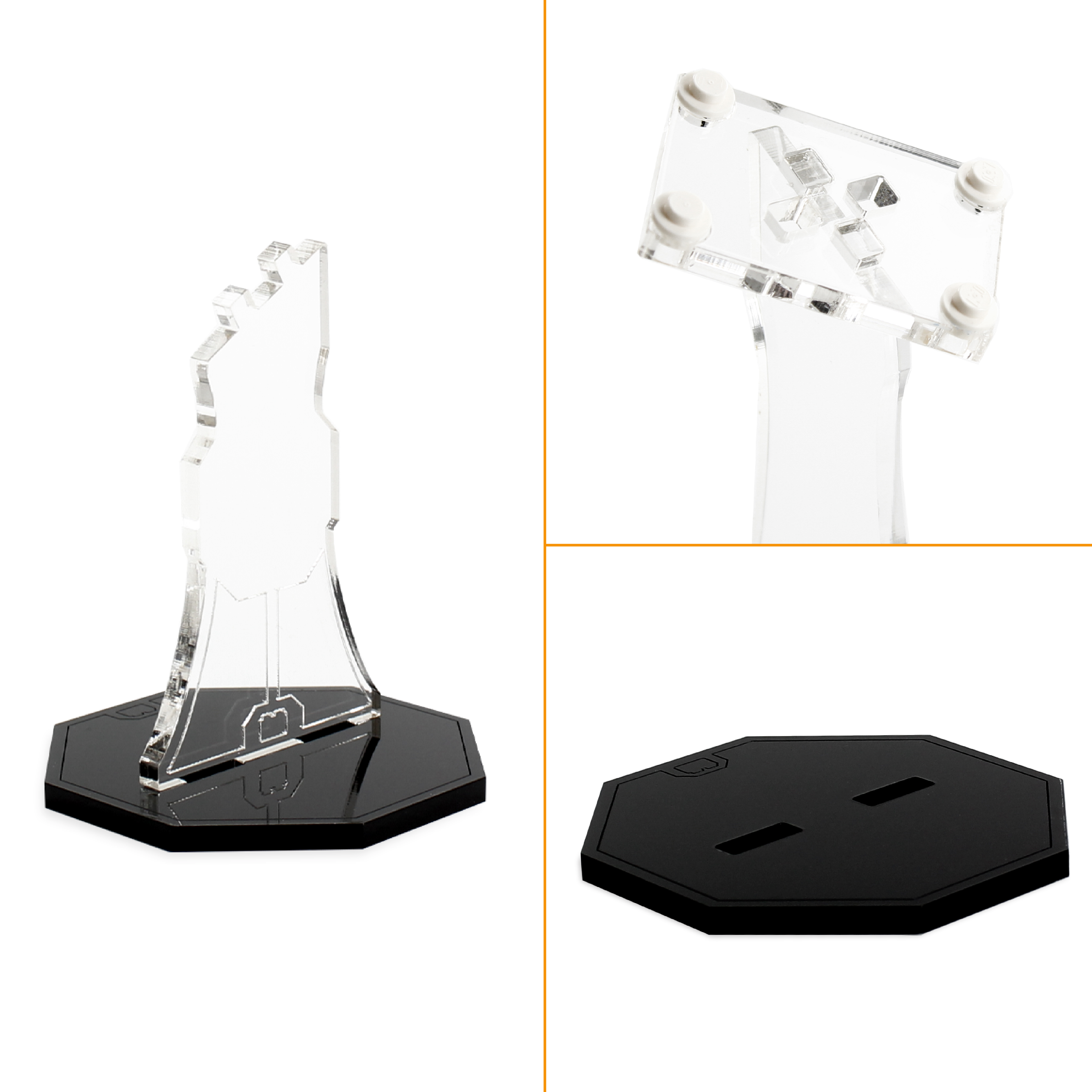 Vario Display Stand for LEGO® Vehicles (Medium/Angled)