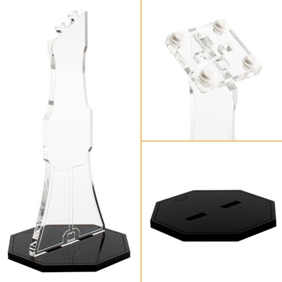 Vario Display Stand for LEGO® Vehicles (Large/Angled)