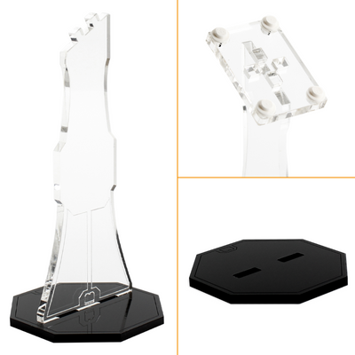 Vario Display Stand for LEGO® Vehicles (Large/Angled)