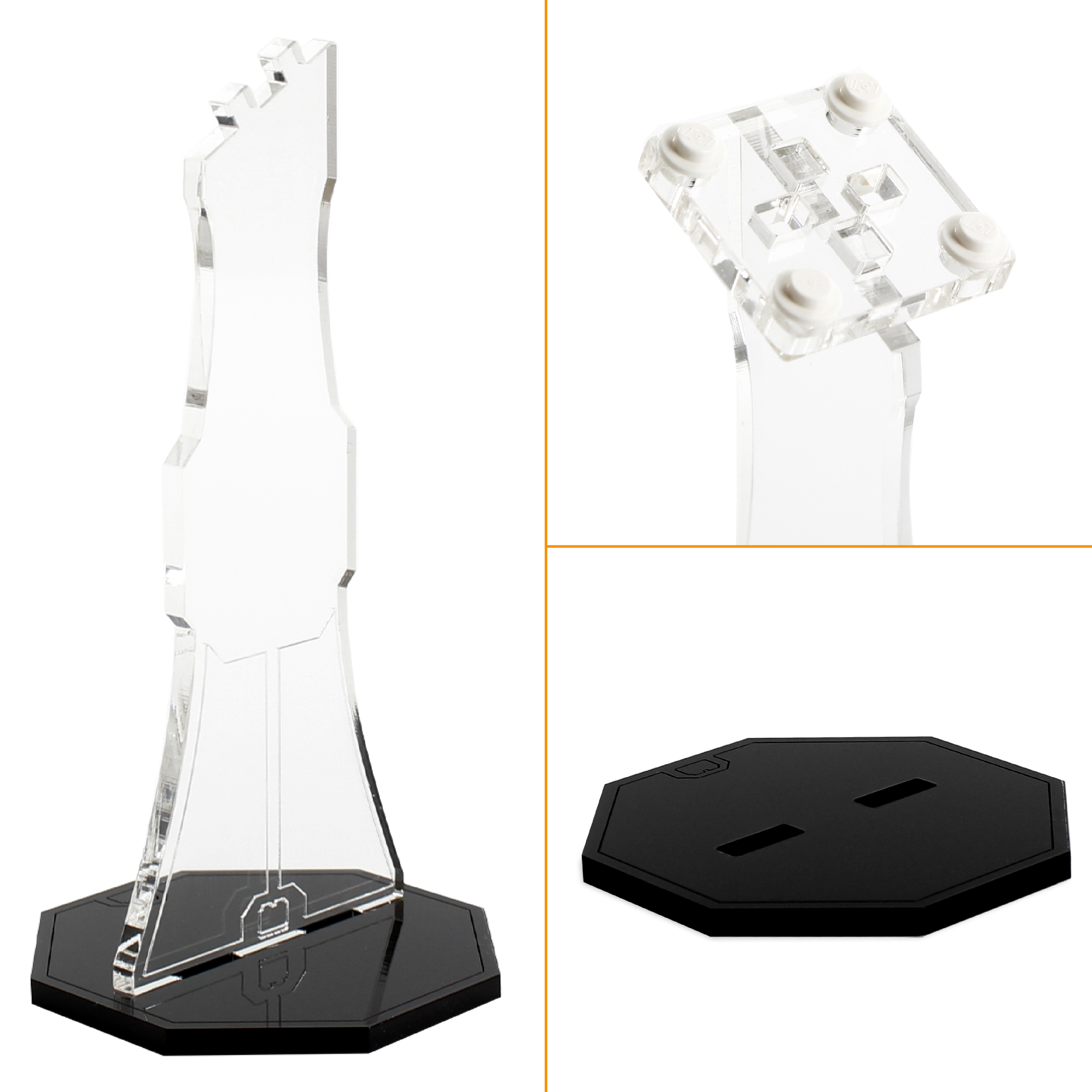 Vario Display Stand for LEGO® Vehicles (X-Large/Angled)