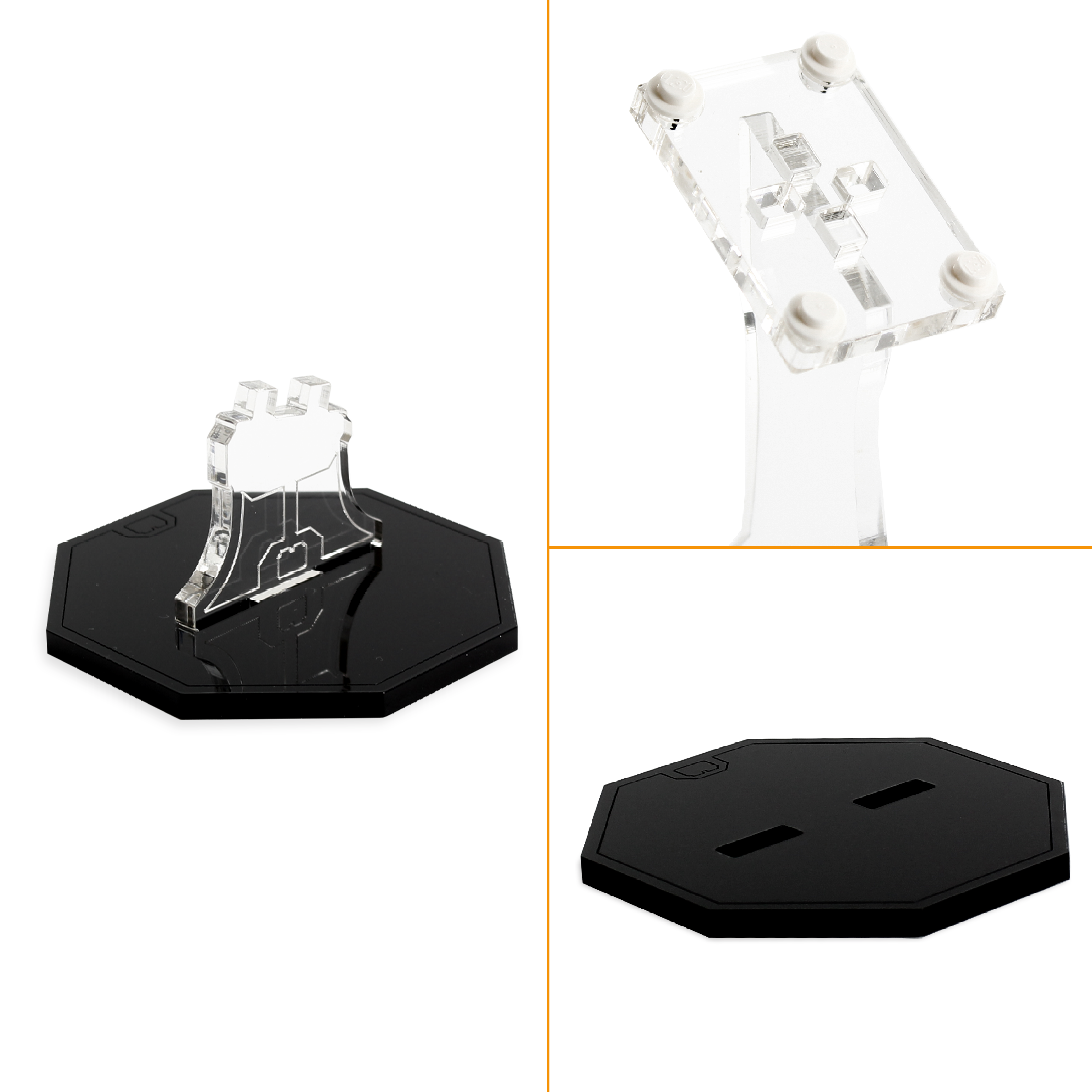 Vario Display Stand for LEGO® Vehicles (Small/Angled)