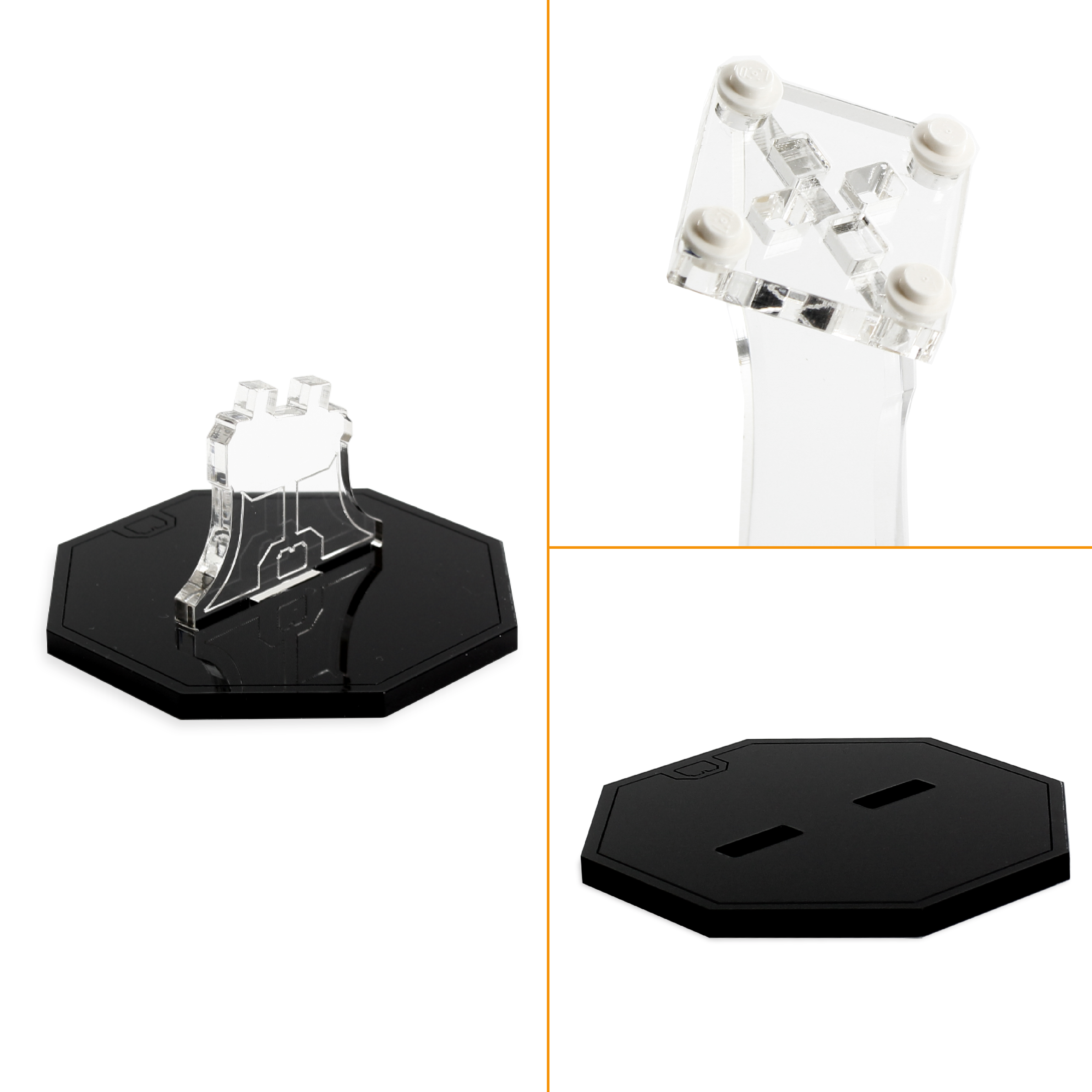 Vario Display Stand for LEGO® Vehicles (Small/Angled)