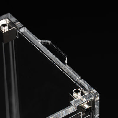 Oversized Miniature Display Case for Warhammer® with Clear Background