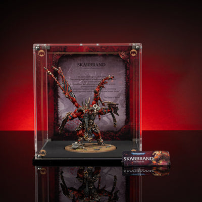 Limited Edition Display Cases for Warhammer® 40,000 World Eaters Miniatures