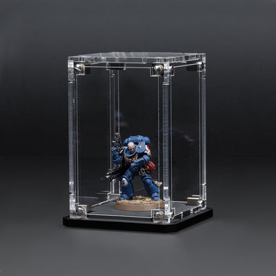 Display Case for Warhammer® Miniature with Clear Background