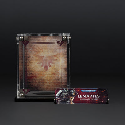 Display Cases for Warhammer® 40,000 Blood Angels Miniatures