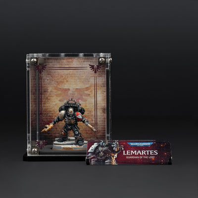 Display Cases for Warhammer® 40,000 Blood Angels Miniatures