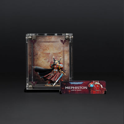 Display Cases for Warhammer® 40,000 Blood Angels Miniatures