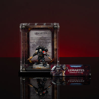 Limited Edition Display Cases for Warhammer® 40,000 Blood Angels Miniatures