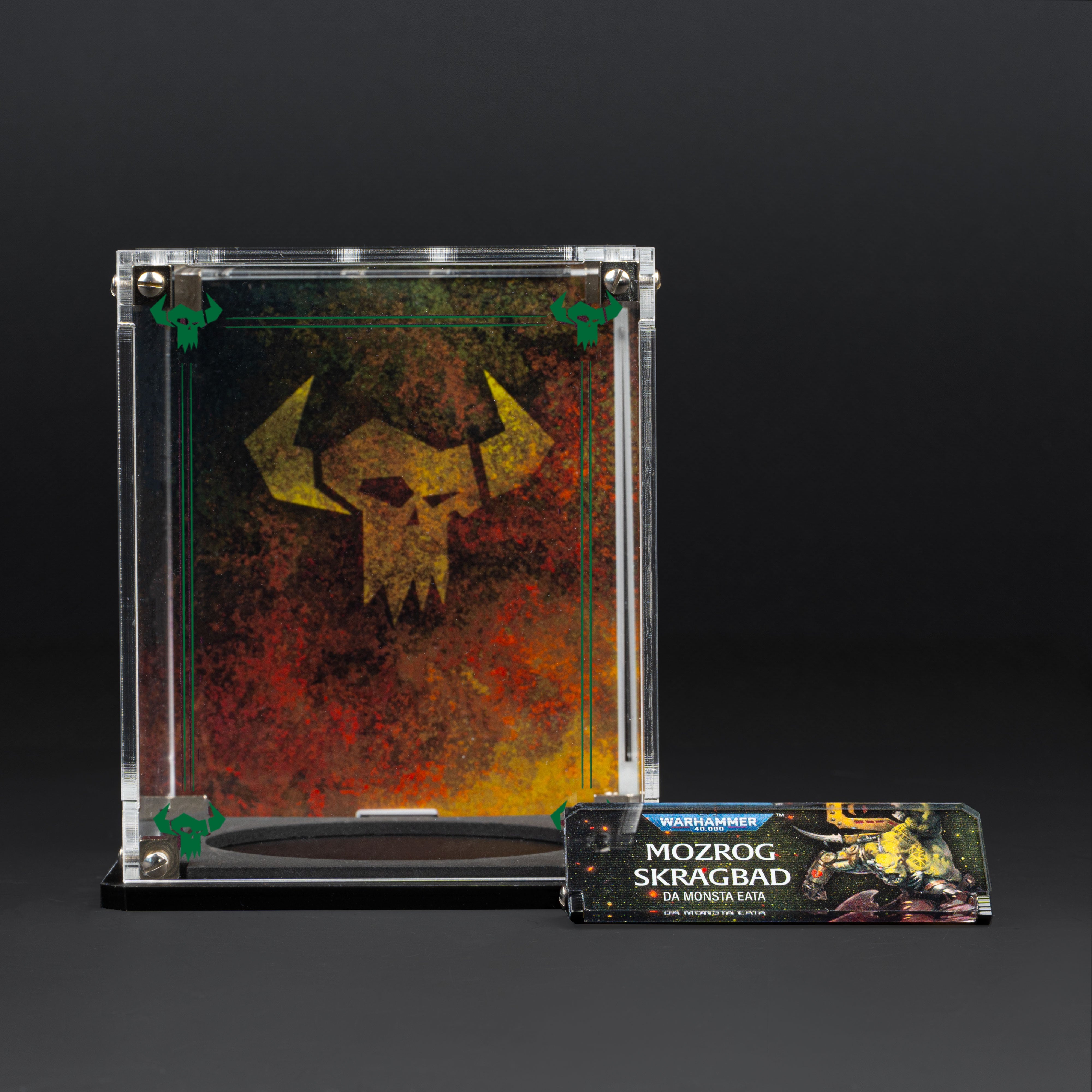 Display Cases for Warhammer® 40,000 Orks Miniatures